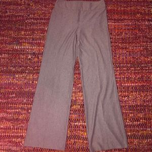NEW YORK & CO striped gray knit pant/WM Tall